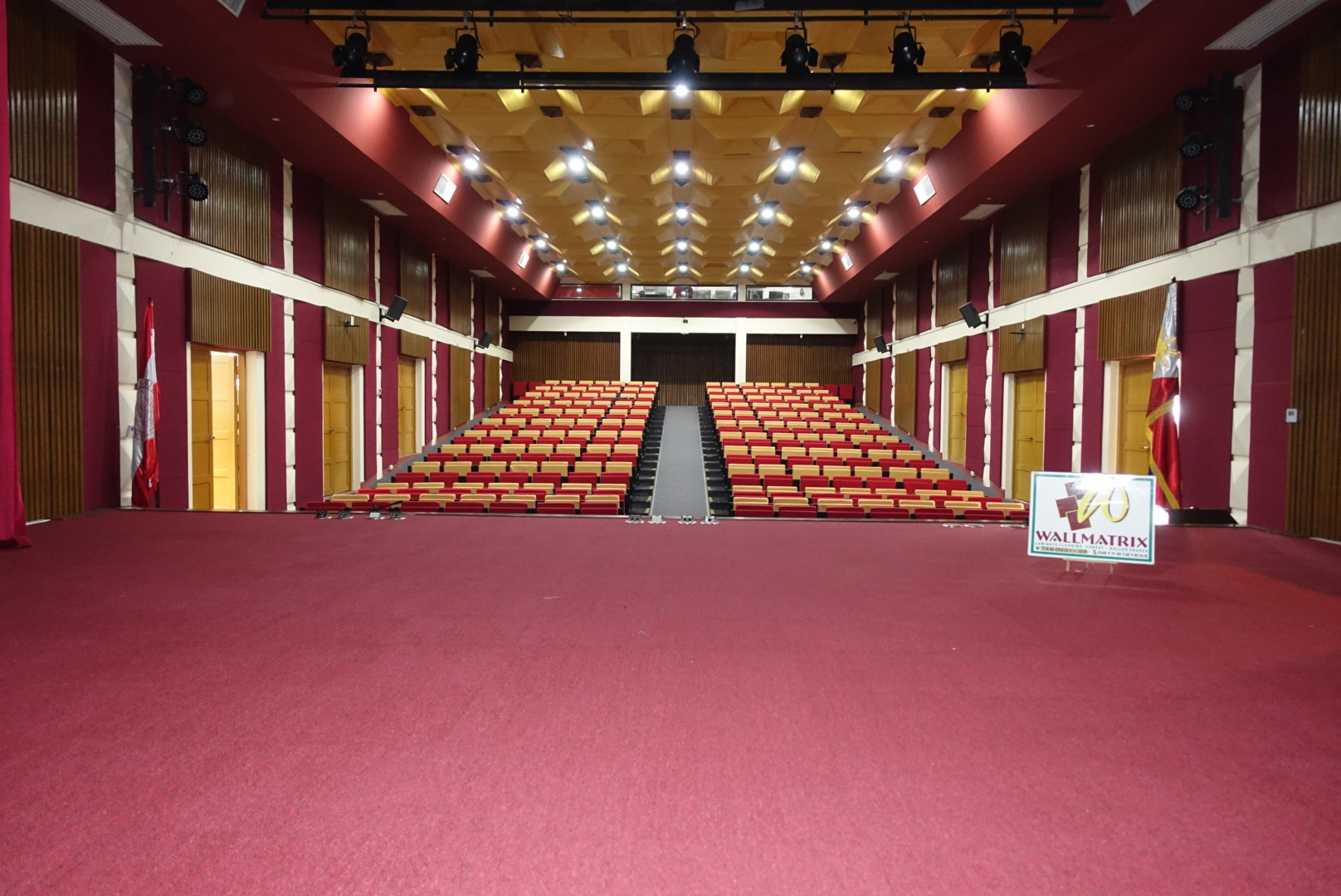 San Beda College Theater project in Manila – JS Wallmatrix